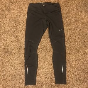 Dark Gray Nike Running Leggings Medium